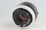 Canon F-1 + FD 50mm F/1.8 Lens #53767D6