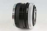 Canon F-1 + FD 50mm F/1.8 Lens #53767D6