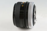 Canon FTb + FD 28mm F/3.5 S.C. Lens #53769G42