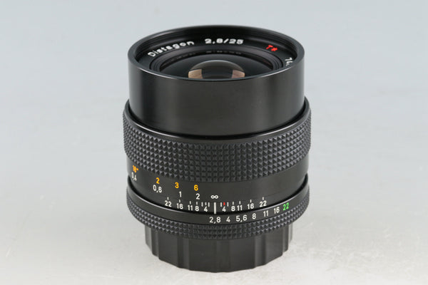 Contax Carl Zeiss Distagon T* 25mm F/2.8 MMJ Lens for CY Mount #53801A1