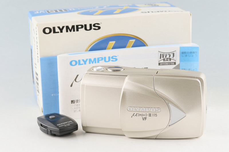 Olympus μ-II 115 VF 35mm Point & Shoot Film Camera With Box #53872L6