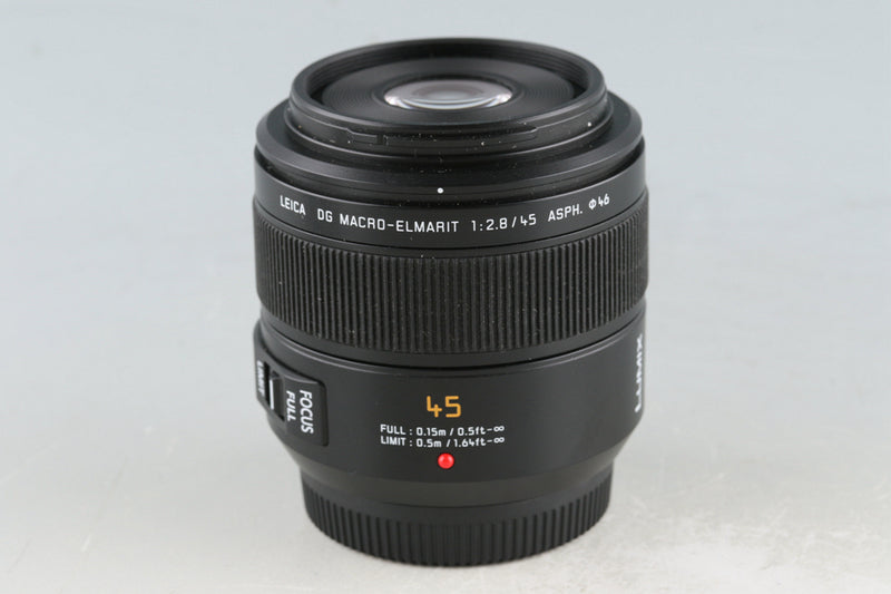 Panasonic Lumix Leica DG Macro-Elmarit 45mm F/2.8 ASPH. Lens for M4/3 #53902F5