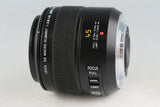 Panasonic Lumix Leica DG Macro-Elmarit 45mm F/2.8 ASPH. Lens for M4/3 #53902F5