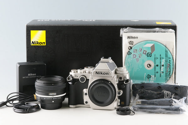 Nikon Df Silver + AF-S Nikkor 50mm F/1.8 G SE Lens With Box *Shutter Count:2600 #53917L4