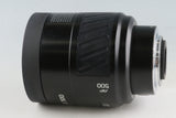 Minolta AF Reflex 500mm F/8 Lens for Sony AF #53923G23