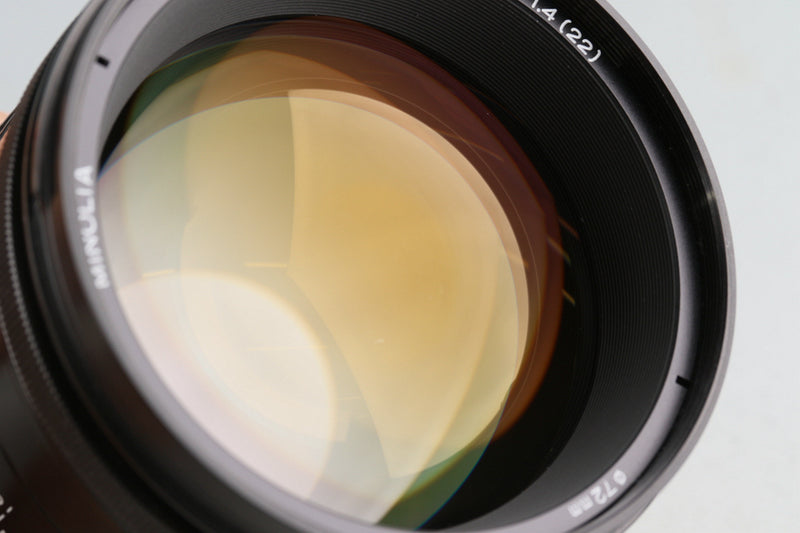 Minolta AF 85mm F/1.4 Lens for Sony AF #53925G23
