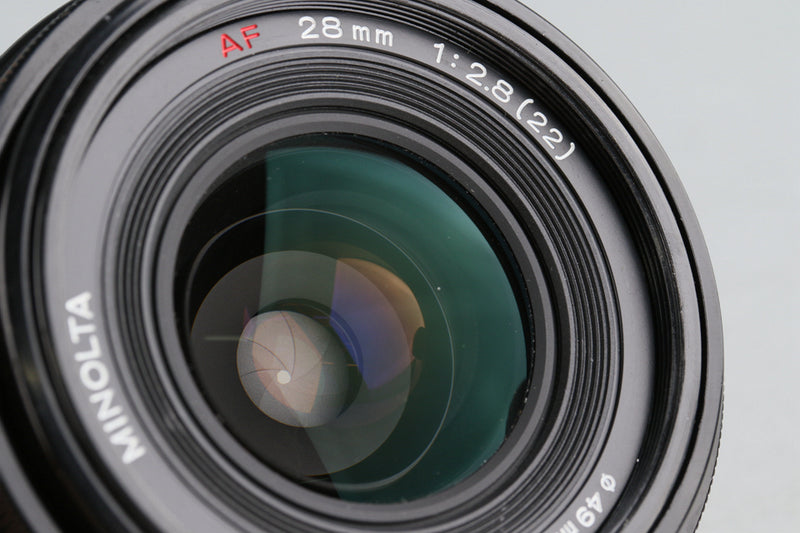 Minolta AF 28mm F/2.8 Lens for Minolta AF #53927H13