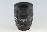 Nikon AF Micro Nikkor 60mm F/2.8 Lens #53950G22