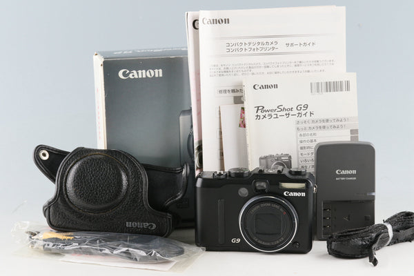 Canon Power Shot G9 Digital Camera With Box #54043L3