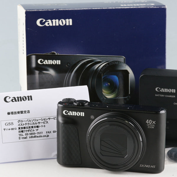 Canon Power Shot SX740 HS Digital Camera With Box #54058L3