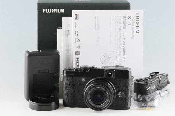 Fujifilm X10 Digital Camera With Box #54067L7