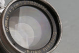 Leica Leitz Summar 50mm F/2 Lens for Leica L39 #54076T