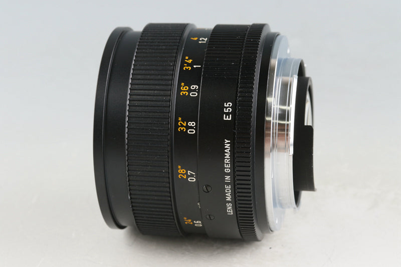 Leica Leitz Summilux-R 50mm F/1.4 3-Cam Lens for Leica R #54089T