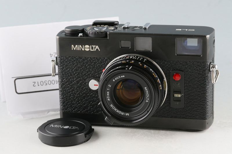 Minolta CLE + M-Rokkor 40mm F/2 Lens #54173D5