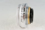 Avenon 28mm F/3.5 Lens for Leica L39 + View Finder With Box #54174L6