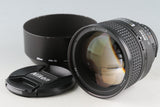 Nikon AF Nikkor 85mm F/1.4 D Lens #54177A6