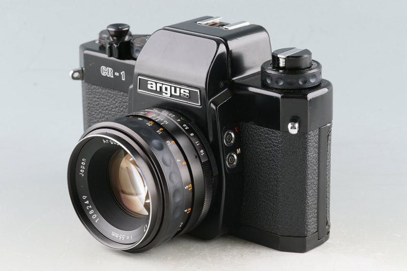 argus CR-1 35mm SLR Film Camera + Auto-Cintar 55mm F/1.7 Lens #54184D5