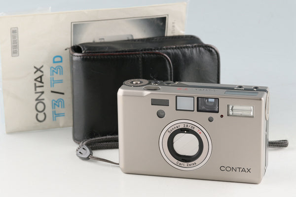 Contax T3D Double Teeth 35mm Point & Shoot Film Camera #54248D5