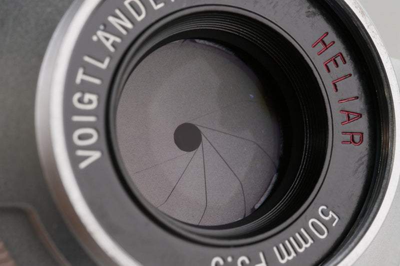 Voigtlander Heliar 50mm F/3.5 Lens for Leica L39 #54258C2