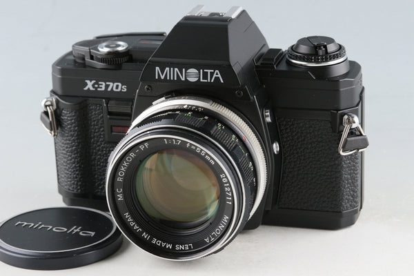 Minolta X-370s + MC Rokkor-PF 55mm F/1.7 Lens #54262G33