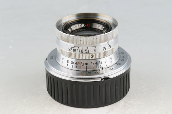 Nikon W-NIKKOR・C 35mm F/2.5 Lens for Leica L39 + M Mount Adapter #54269C2