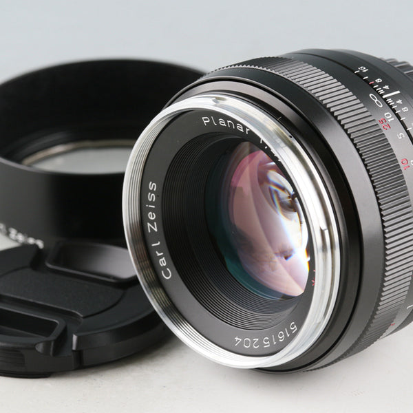 Carl Zeiss カールツァイス レンズ Planar 1.4/50 T* Carl Zeiss Planar T* 50mm F/1.4 ZE Lens for Canon #54280G3