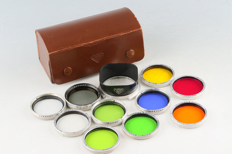 Rollei Lens Hood + Filter Set for 2.8F #54320F3