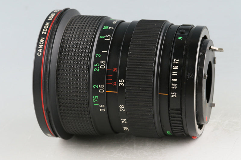 Canon Zoom FD 20-35mm F/3.5 L Lens #54322F5