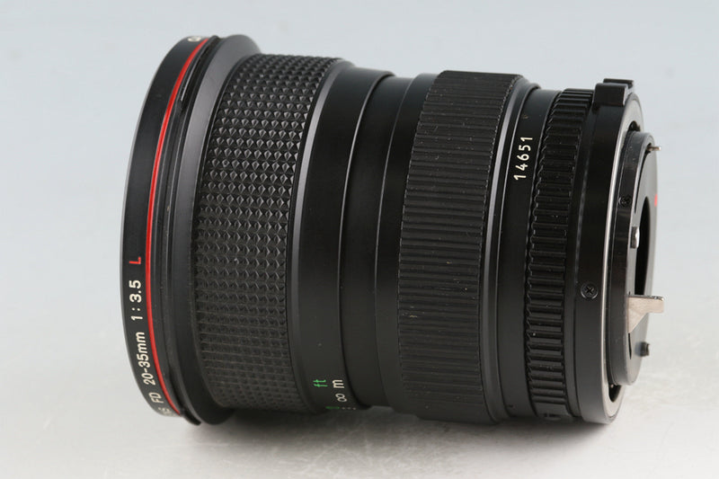 Canon Zoom FD 20-35mm F/3.5 L Lens #54322F5