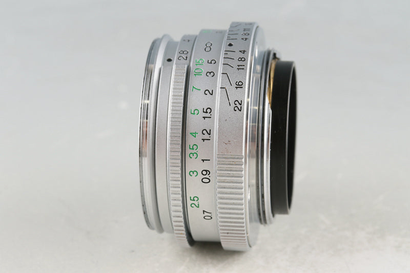 Rollei Sonnar 40mm F/2.8 HFT Lens + M Mount Adapter #54356C2