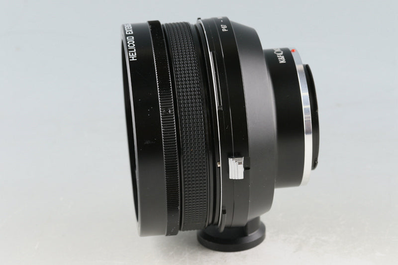 K&F Concept Manual Lens Adapter Ring P67-NIK + Pentax 6×7 Helicoid Extension Tube #54383F2