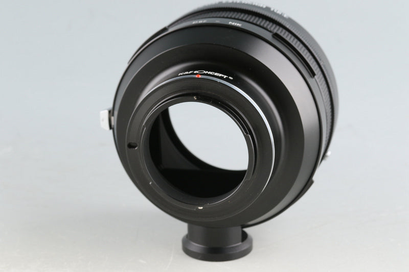 K&F Concept Manual Lens Adapter Ring P67-NIK + Pentax 6×7 Helicoid Extension Tube #54383F2