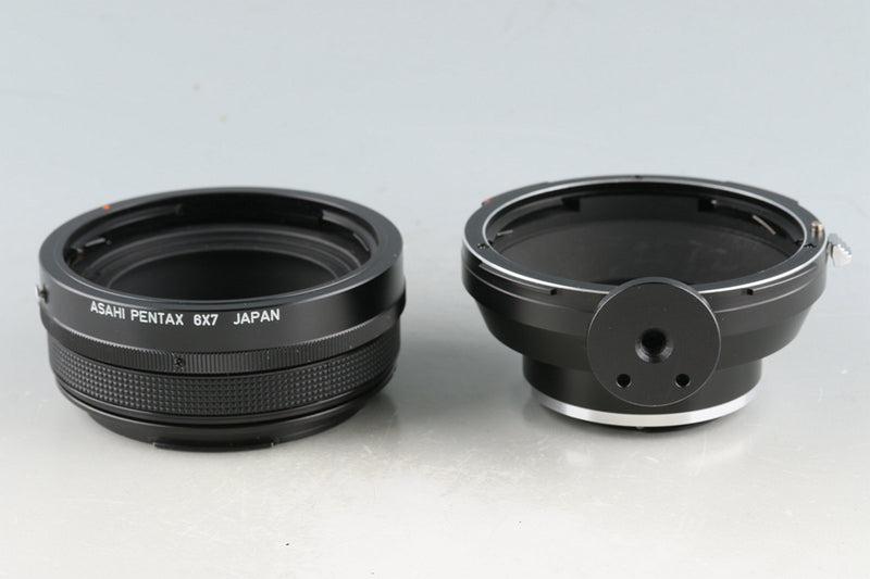 K&F Concept Manual Lens Adapter Ring P67-NIK + Pentax 6×7 Helicoid Extension Tube #54383F2