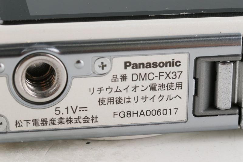 Panasonic Lumix DMC-FX37 Digital Camera *Japanese Version Only* #54427J