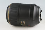 Nikon AF-S Micro Nikkor 105mm F/2.8 G ED N VR Lens With Box #54468L4