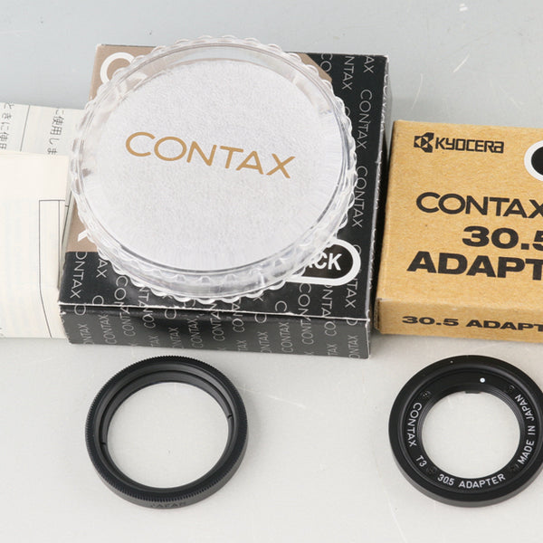 CONTAX T3 30.5 アダプター、Filter Q633 中古カメラ機材の通販専門店 Antiquary（アンティクアリィ）