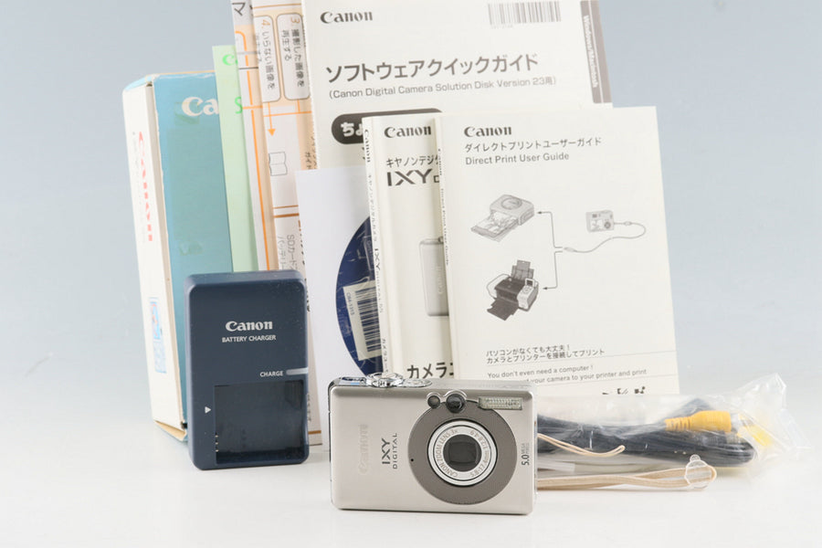 ☆実用美品☆ CANON 清々しい キャノン IXY DIGITAL 55 ☆動作OK☆ #