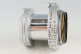 Leica Leitz Elmar 50mm F/2.8 Lens for L39 #54564T