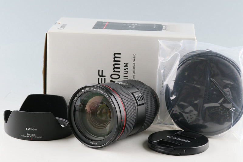 Canon Zoom EF 24-70mm F/2.8 L II USM Lens With Box #54566L3