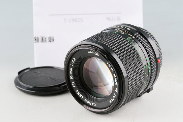 Canon FD 100mm F/2.8 Lens #54590F4