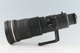 Nikon AF-S Nikkor ED 500mm F/4 D Lens #54611L