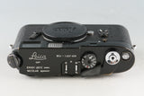 Leica Leitz M4 Original Black Paint #54620T