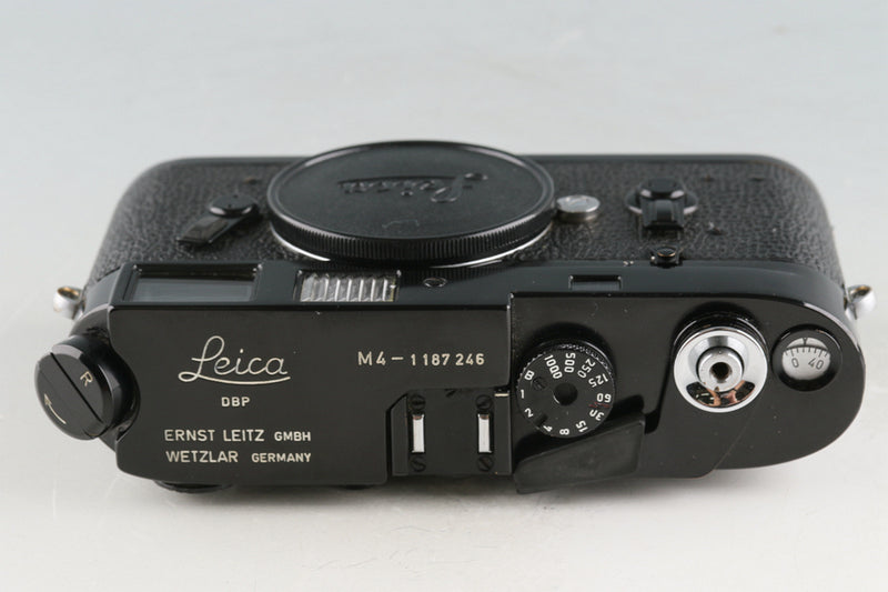 Leica Leitz M4 Repainted Black #54621T