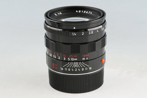 Leica Leitz Summilux-M 50mm F/1.4 Black Paint Lens CLA By Kanto Camera #54622L1