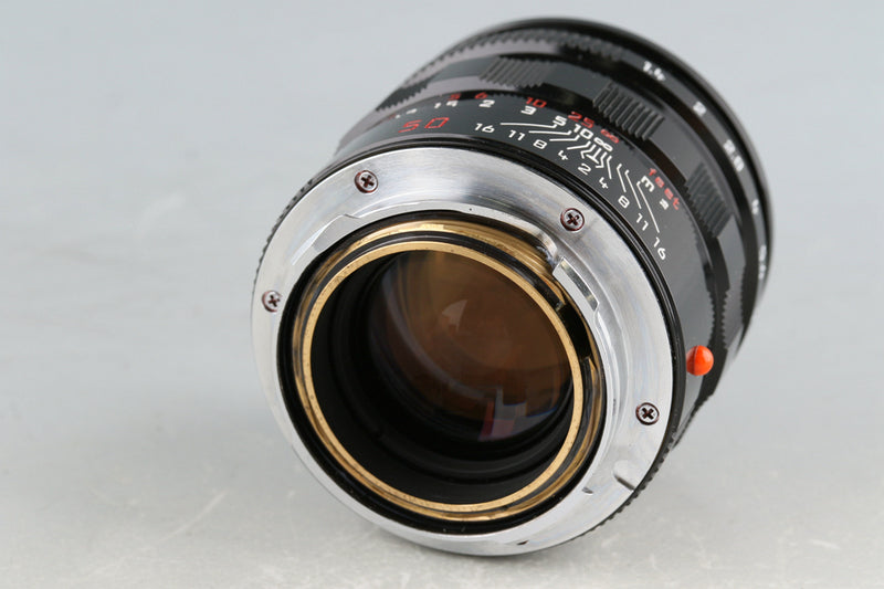 Leica Leitz Summilux-M 50mm F/1.4 Black Paint Lens CLA By Kanto Camera #54622L1