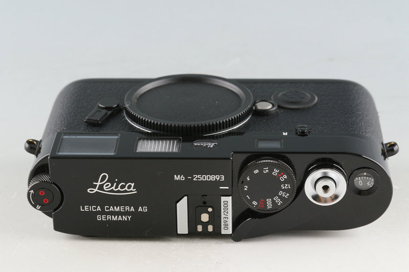 Leica M6 TTL 0.72 Black Paint 35mm Rangefinder Film Camera With Box #54636L1