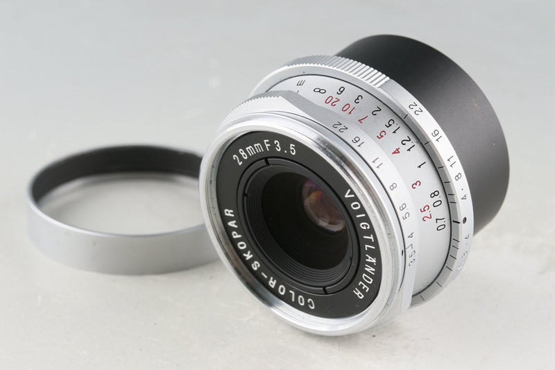 Voigtlander Color-Skopar 28mm F/3.5 Lens for Leica L39 #54646C2