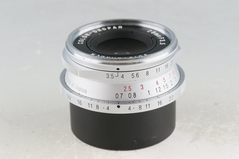 Voigtlander Color-Skopar 28mm F/3.5 Lens for Leica L39 #54646C2