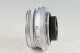 Voigtlander Color-Skopar 28mm F/3.5 Lens for Leica L39 #54646C2