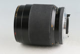 Contax Carl Zeiss Makro-Planar T* 100mm F/2.8 AEG Lens #54655A2